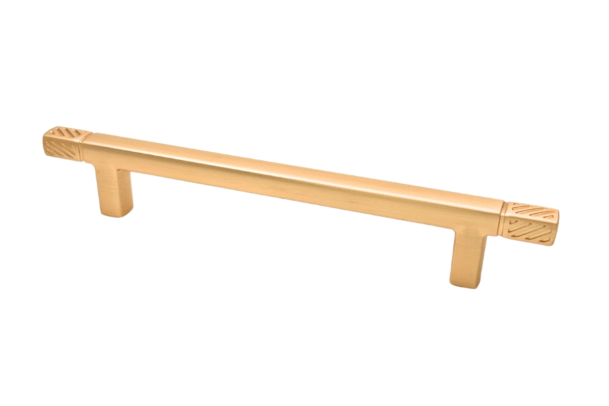 Maner mobila OVIEDO 128 mm, brushed gold 128 mm