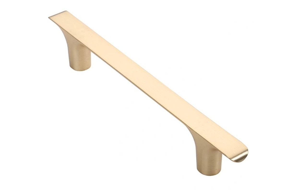 Maner mobila PISA 192 mm, brushed gold 192 mm