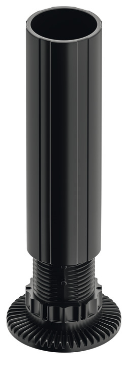 Picior mobila reglabil AXILO 48, H150 mm, plastic, 150 kg, negru 150 mm
