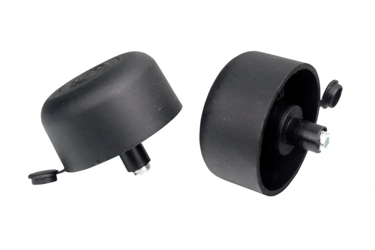 Picior mobila WPJ O50 mm, plasic, negru