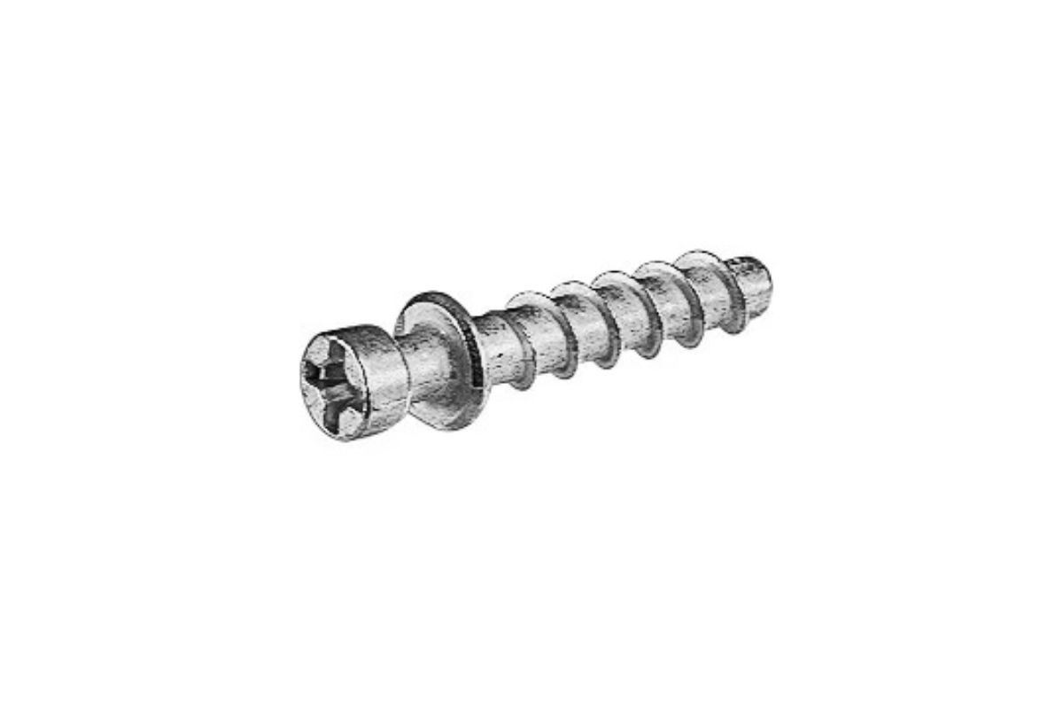 Surub pentru demontabil de colt 6x26 mm, zinc