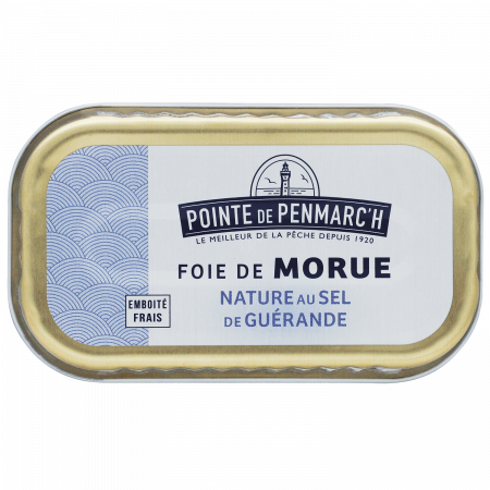 PATÉ - Ficat de cod natural cu sare de Guérande