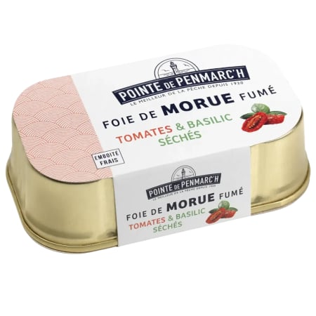 PATÉ - Ficat de cod cu rosii si busuioc