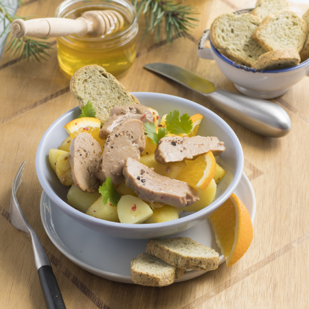 Ficat de cod cu portocale si miere [1]