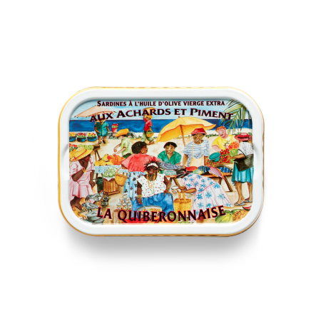 SARDINE - SARDINE CU LEGUME MURATE SI PIMENT