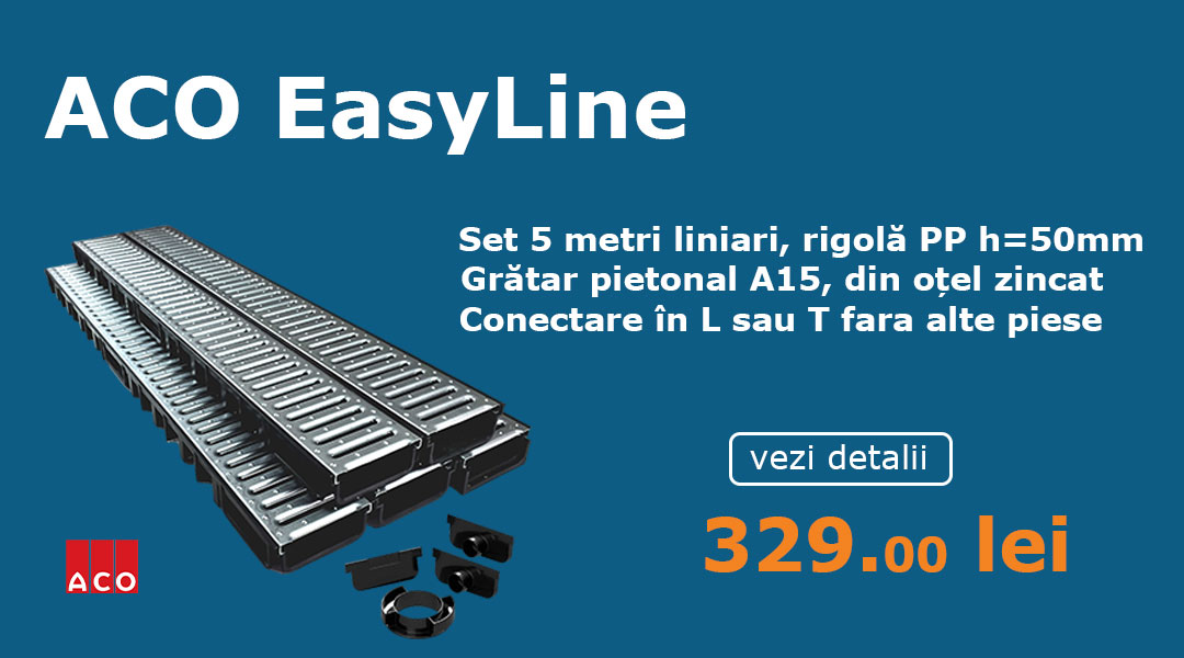 Set rigole ACO Easyline
