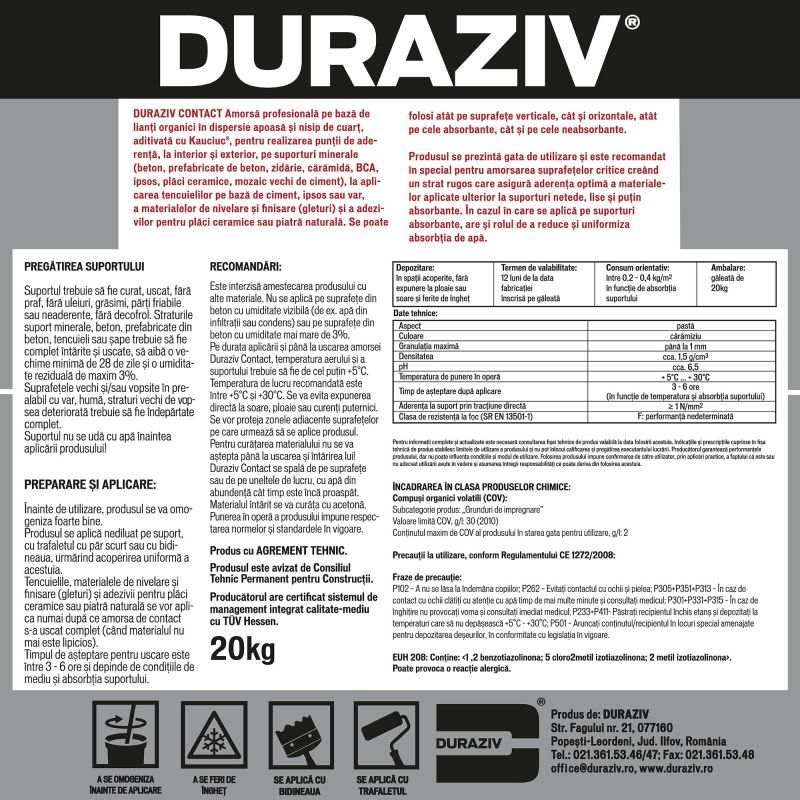 Amorsa contact pentru beton Duraziv [2]