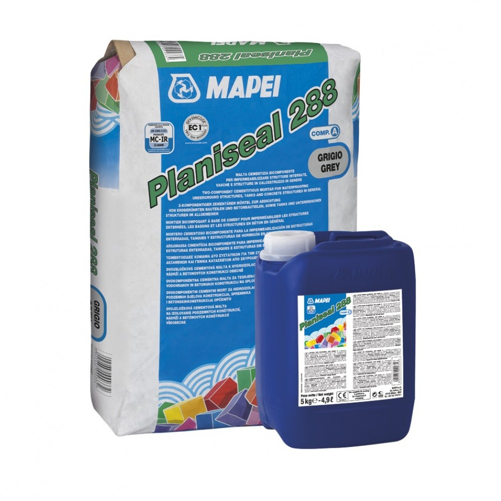 Hidroizolatie bicomponenta, Mapei Planiseal 288 (A+B), 20 + 5 kg [1]