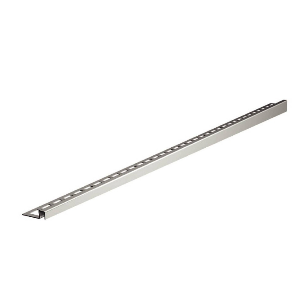 Profil din inox pentru compensare panta dus, ACO ShowerStep, stanga, lungime 1490mm, inaltime 10mm, finisaj mat [1]