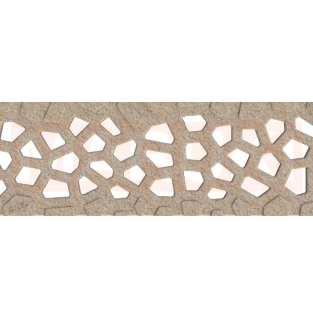 Rigola ACO Self Euroline din beton cu polimeri, gratar tip Voronoi din fonta culoare Citrine, lungime 100cm [2]