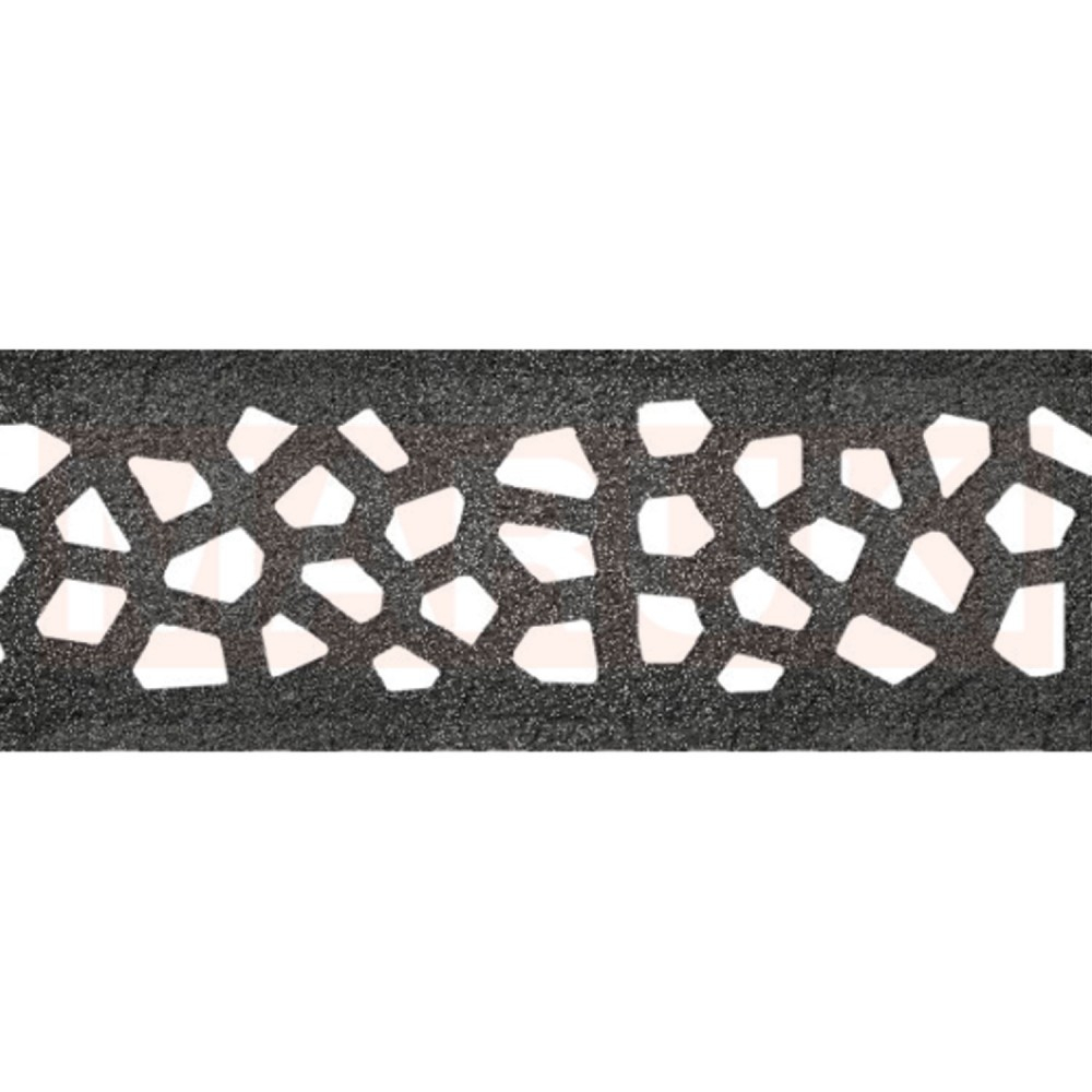 Rigola ACO Self Euroline din beton cu polimeri, gratar tip Voronoi din fonta culoare Diamant, lungime 100cm [2]