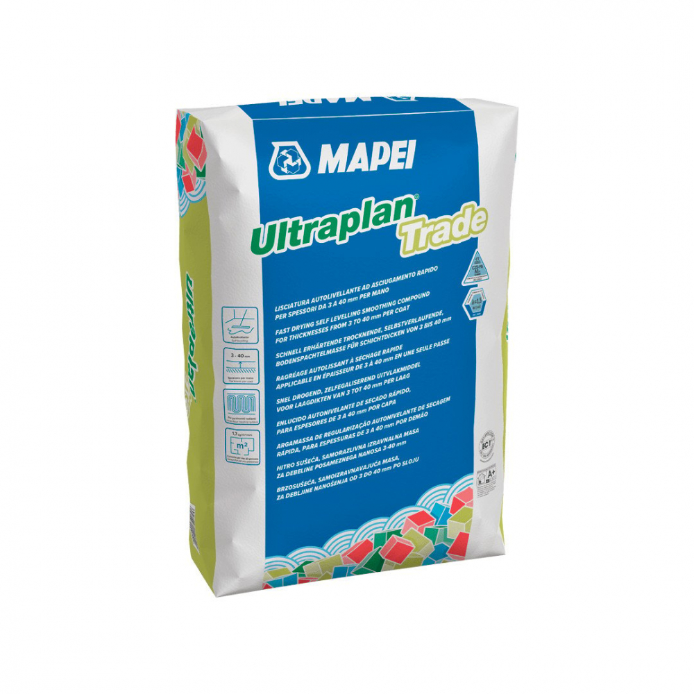 Șapă autonivelantă pe bază de ciment, cu întărire și uscare rapidă - Ultraplan Trade - 25kg [1]