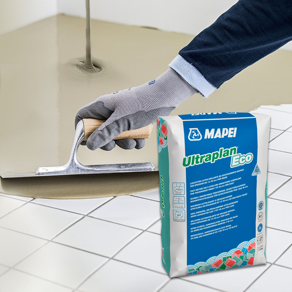 Sapa autonivelanta pe baza de ciment - Ultraplan ECO - 23kg [2]