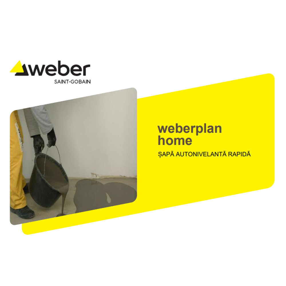 Sapa autonivelanta rapida Weberplan home, interior, 25 kg [2]