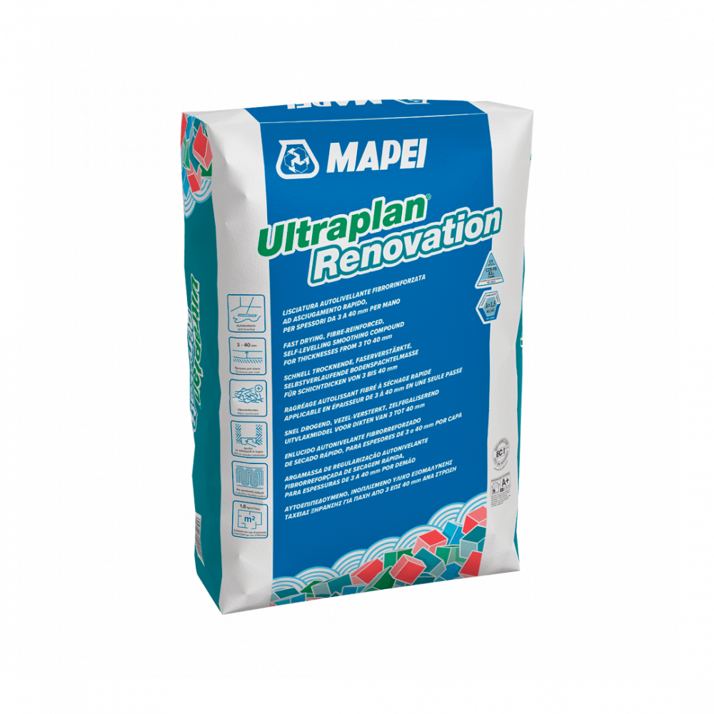 Sapa autonivelanta Ultraplan Renovation - uscare rapida, armata cu fibre - 23kg [1]