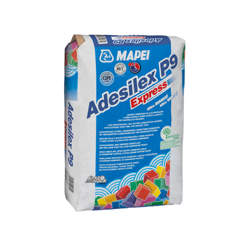 Piatra Naturala - Adeziv flexibil cu uscare rapida MAPEI ADESILEX P9 EXPRESS C2 F, GRI, 25 KG