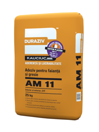 Gresie Faianta - Adeziv pentru gresie si faianta Duraziv AM11