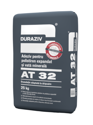 Adeziv termosistem - Adeziv și masă șpaclu Duraziv AT32