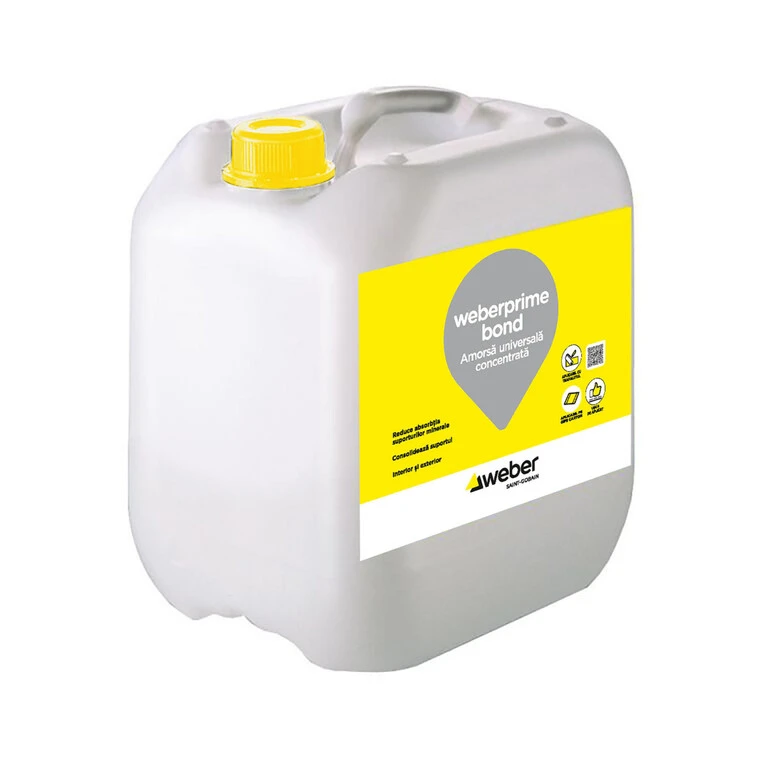 Grunduri si Amorse - Amorsa universala concentrata, gata preparata - Weberprime bond - 4l