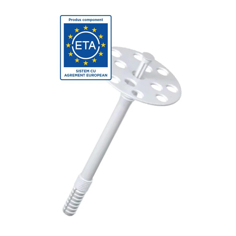 Accesorii termoizolatii - Diblu universal cu cui din plastic pentru fixare EPS si XPS - Webertherm Anchor