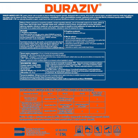 Duraziv Amorsa Alba 2 in 1 - primul strat [1]