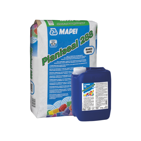 Hidroizolatii - Hidroizolatie bicomponenta, Mapei Planiseal 288 (A+B), 20 + 5 kg