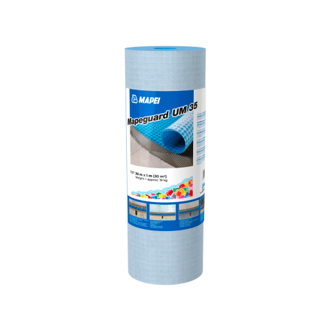 Hidroizolatii - Membrana hidroizolatoare Mapeguard UM 35, 1 x 30 m