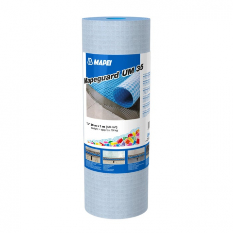 Hidroizolatii - Membrana hidroizolatoare Mapeguard UM 35, 1 x 30 m