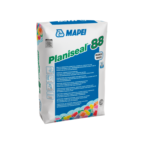 Hidroizolatii - Mortar hidroizolant Mapei Planiseal 88 ( Idrosilex Pronto ), sac 25 kg