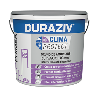 Pentru Tencuieli Decorative - Grund de amorsare Duraziv Clima Protect