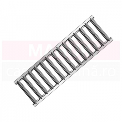 Rigola ACO Self Euroline din beton cu polimeri, cu gratar din otel zincat, lungime 50 cm [1]