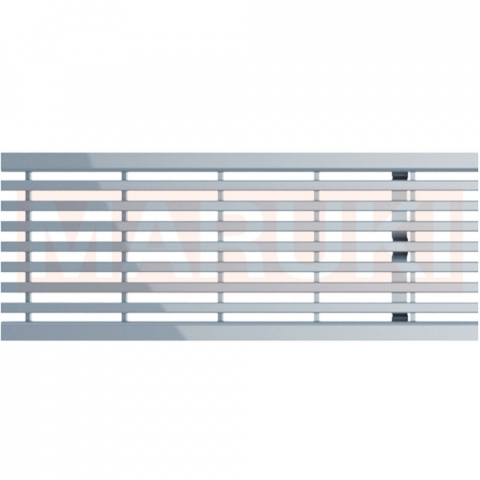 Rigola ACO Self Euroline din beton cu polimeri, gratar cu profile triunghiulare din inox, lungime 100cm [1]