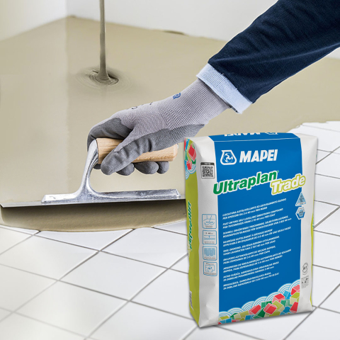 Șapă autonivelantă pe bază de ciment, cu întărire și uscare rapidă - Ultraplan Trade - 25kg [1]