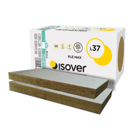 Vata bazaltica - Isover Ple Max ALU 100x1000x600