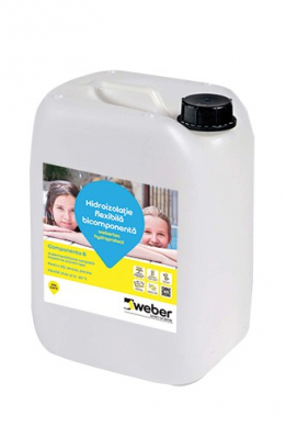 Hidroizolatie flexibila bicomponenta Webertec hydroprotect [2]