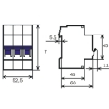 Siguranta automata tripolara BRT 4.5kA 32A MCB [2]