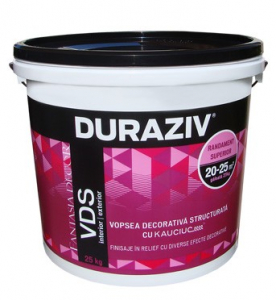 Tencuieli decorative - DURAZIV Fantasia Decor cu Kauciuc® VOPSEA DECORATIVĂ STRUCTURATĂ