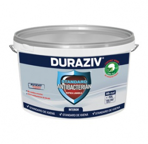 Vopsele si tencuieli - DURAZIV Standard Antibacterian VOPSEA LAVABILĂ ALBĂ