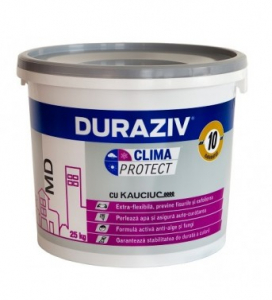 Tencuieli decorative - DURAZIV Clima Protect® cu Kauciuc TENCUIALĂ DECORATIVĂ GRANULATĂ MD