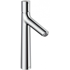 Baterii baie - Baterie lavoar Hansgrohe Metropol 100, ventil push-open cu levier decupat, pipa 127 mm