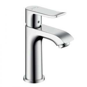 Baterii baie - Baterie lavoar Hansgrohe Metris 100, ventil pop-up, crom