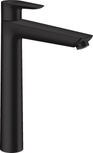 Baterii baie - Baterie lavoar Hansgrohe Talis E 240, ventil pop-up, pentru lavoar tip bol, negru mat