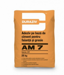Mortare - DURAZIV-AM-14-Adeziv-alb-semiflexibil-marmură-granit-piatră-naturală-aditivat-Kauciuc