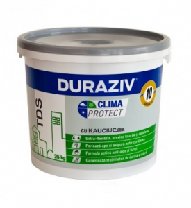 Tencuieli decorative - DURAZIV Clima Protect® cu Kauciuc® TENCUIALĂ DECORATIVĂ STRUCTURATĂ TDS