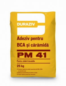 Mortare - DURAZIV PM 41 Adeziv pentru BCA și cărămidă