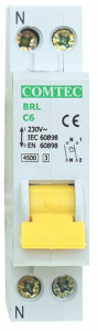 Sigurante automate - Siguranta automata 1P+N 10A 4,5kA Comtec MF0001-16834