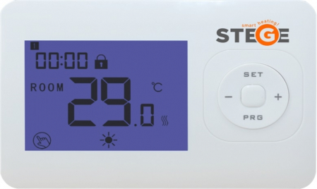 Termostat programabil, Wireless, LCD, iluminare LED, Stege WT200 WI-FI, control prin telefon. [2]