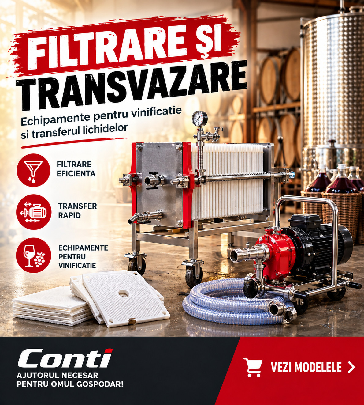 Filtrare si transvazare