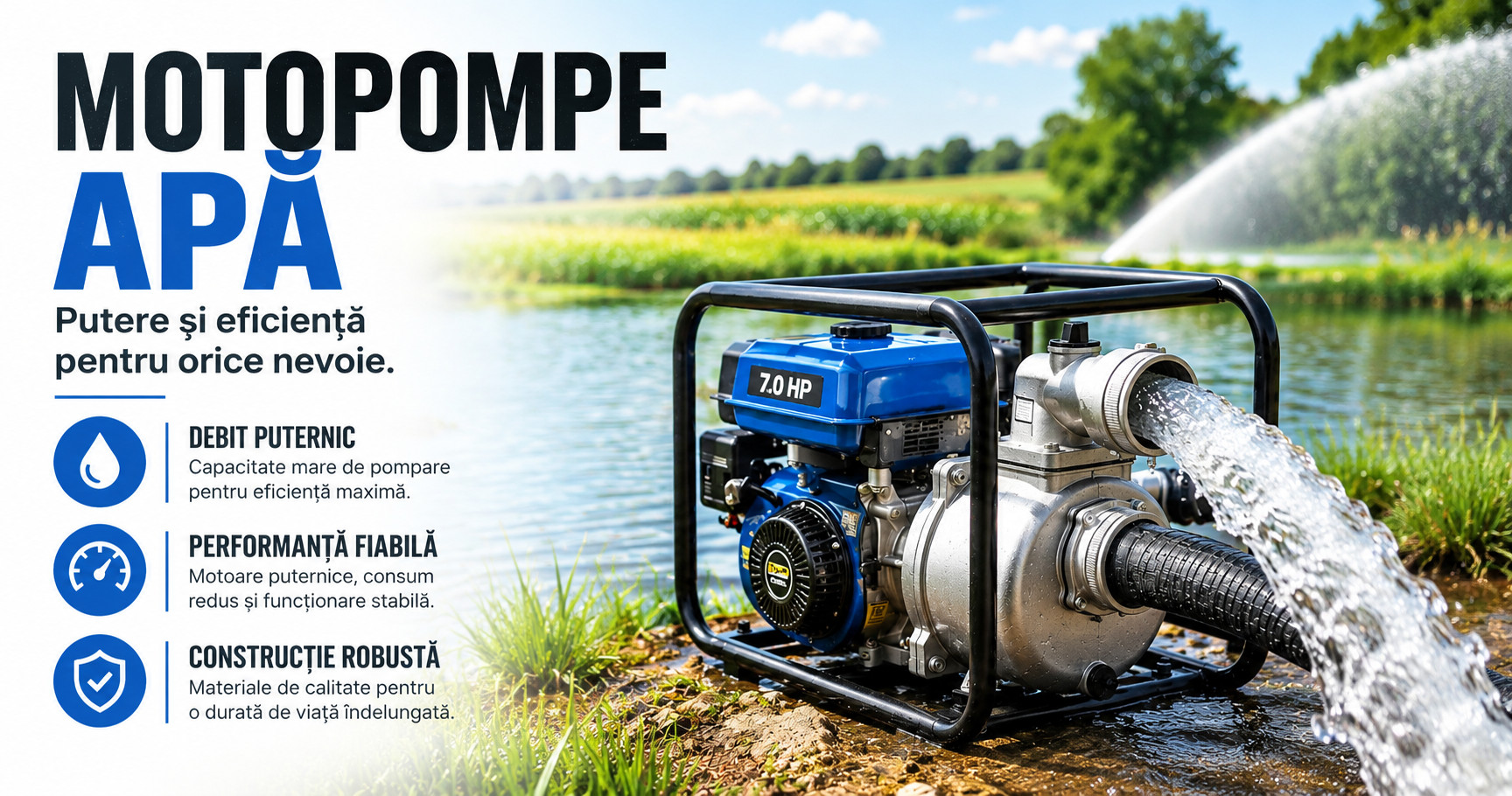 Motopompe