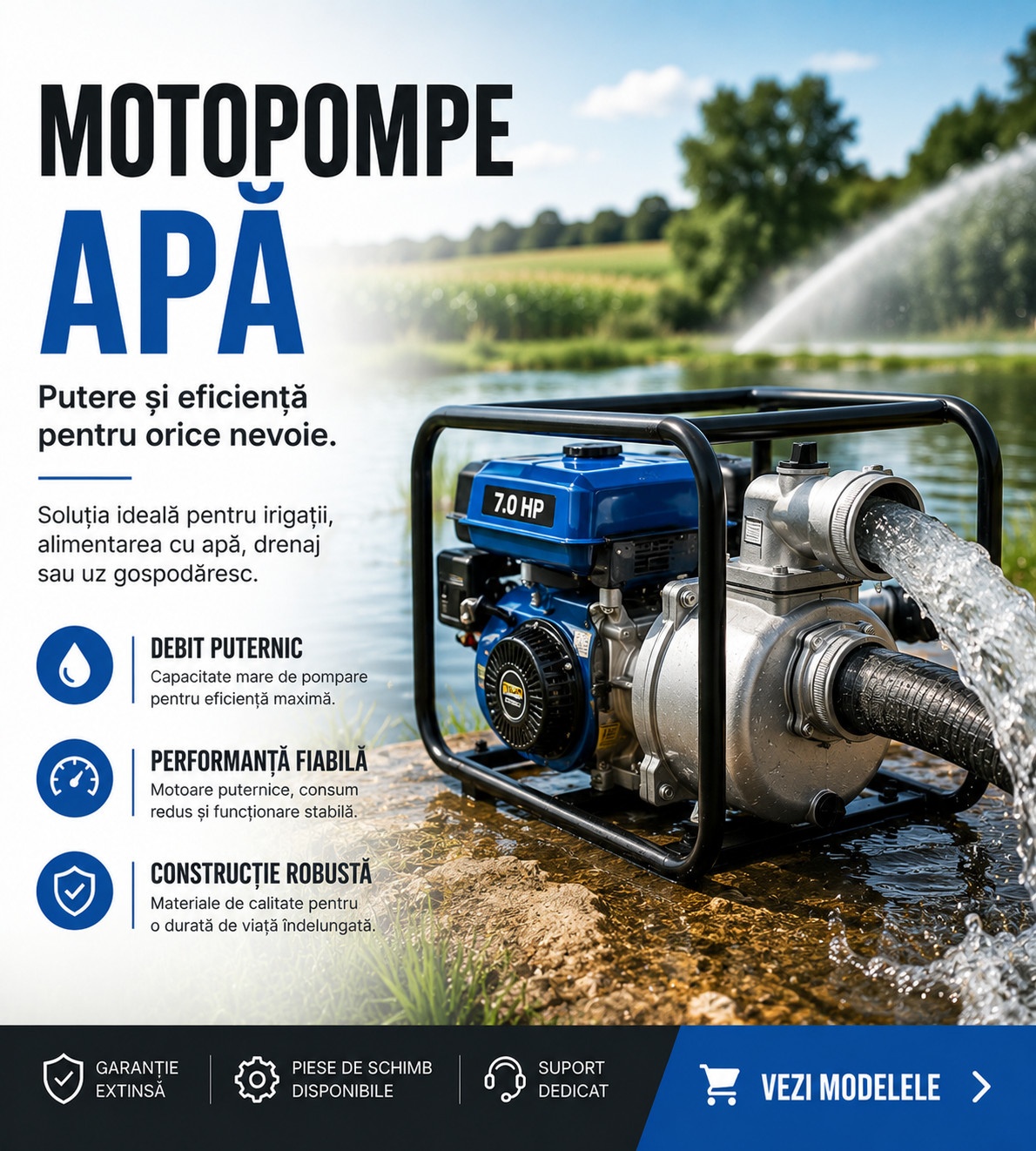 Motopompe